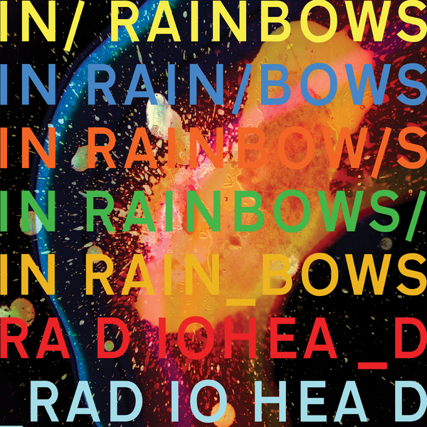 This is the cover art for Radioheads seventh studio album, In Rainbows