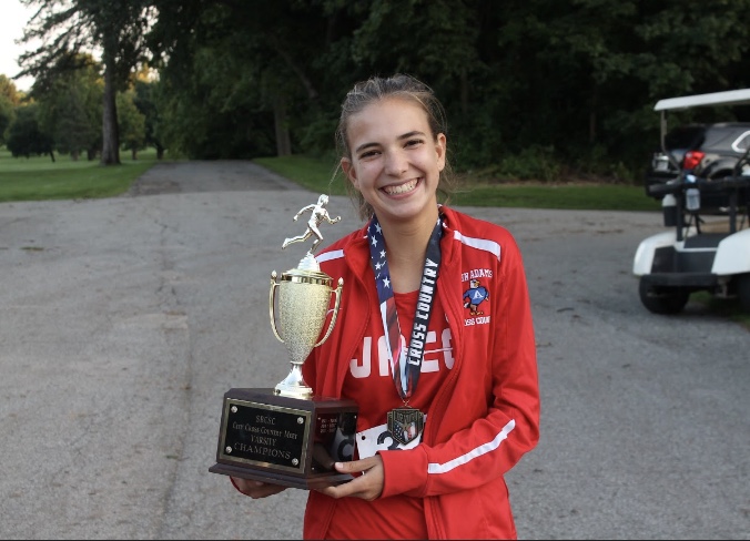 Maddie Mischak, 2018 Girls Varsity Cross Country City Champion