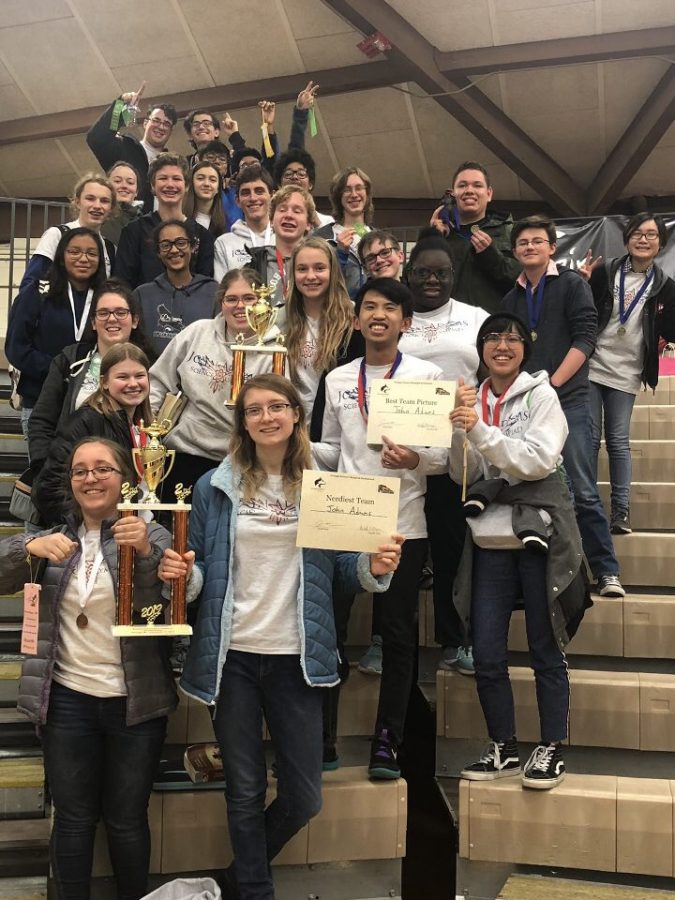 JAHS Science Olympiad Wins Second and Fourth at Whiting