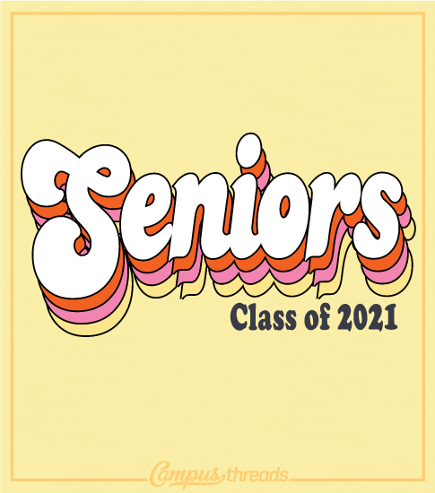 1305 Junior Class Shirts Retro Script