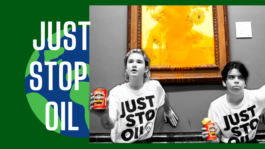 Just Stop Oil activist tries to glue own head to Girl with a Pearl Earring, Environmental activism