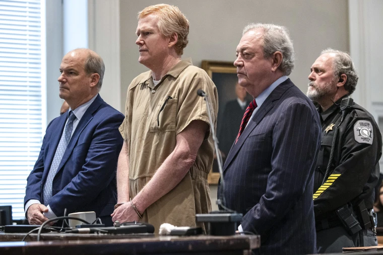 Photo taken by Andrew J. Whitaker, The Post And Courier via AP, Post. https://www.nbcnews.com/news/us-news/sc-judge-rebukes-alex-murdaugh-sentencing-monster-become-rcna73194. 
